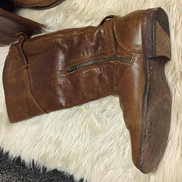 Brown Frye Phillip Riding boots size 7 1/2 size 7.5 - Picture 8 of 13